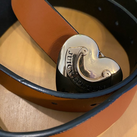 Juicy Couture Women's Reversible Belt, Black and Brown, S/M - Picture 6 of 6